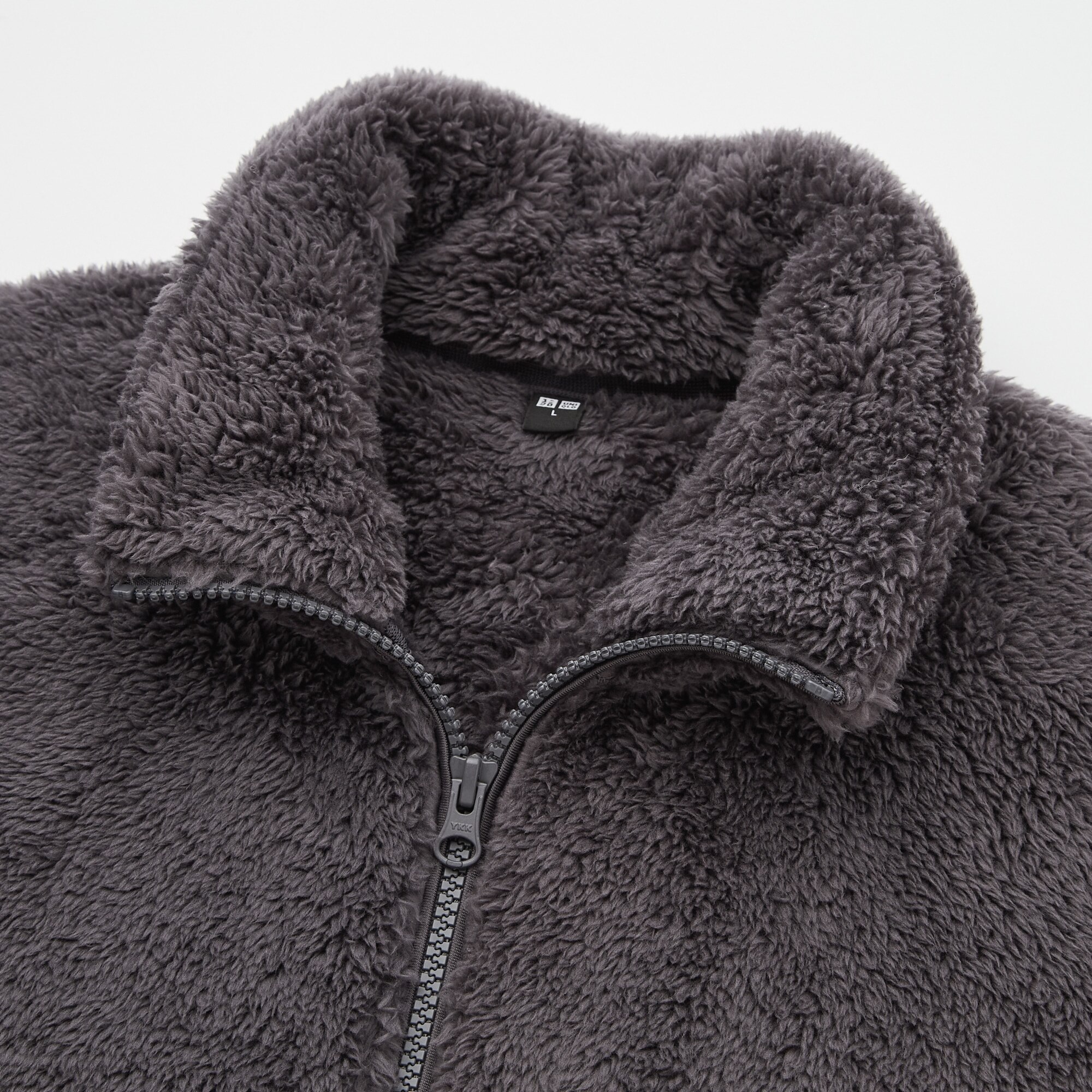 Áo Khoác Uniqlo Fluffy Yarn Fleece FullZip Jacket  thesunshine